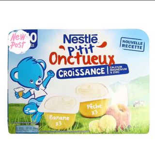 Sữa chua NESTLE PHÁP 4/6m (Lốc 6hũ*60g)-Khay 8 lốc