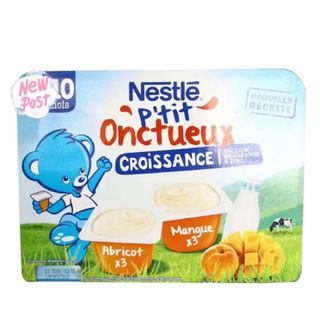 Sữa chua NESTLE PHÁP 4/6m (Lốc 6hũ*60g)-Khay 8 lốc