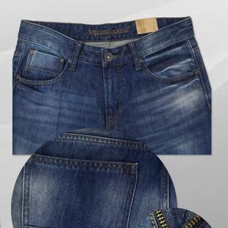 QUẦN JEANS NAM FORM STRAIGHT - SJM-373 (COTTON)