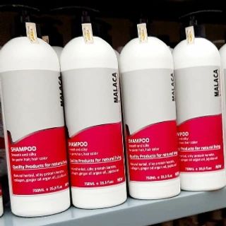 Dầu gội xả Malaca ngăn ngàu , ngăn rụng siêu mềm mượt
