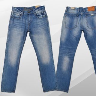 QUẦN JEANS NAM FORM STRAIGHT - SJM-374 (COTTON)