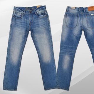 QUẦN JEANS NAM FORM STRAIGHT - SJM-374 (COTTON)