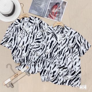 Áo đôi nam nữ chất đũi hàn