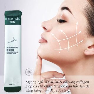 Mặt nạ ngủ thạch collagen YANJIAYI