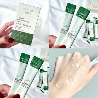 Mặt nạ ngủ thạch collagen YANJIAYI