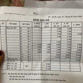 Băng keo văn phòng 1F8
