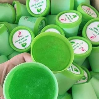 Tẩy tế bào chết trà xanh
