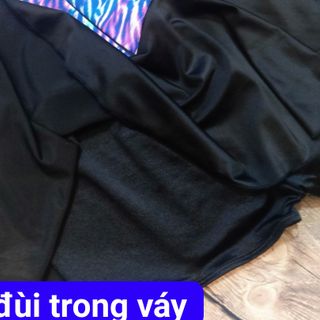 Đồ bơi váy nữ liền thân tay dài