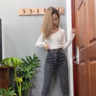 Q.JEANS Dài CAO CẤP. Size: s m l Chất jeans co giãn tốt, bao đẹp Form chuẩn,