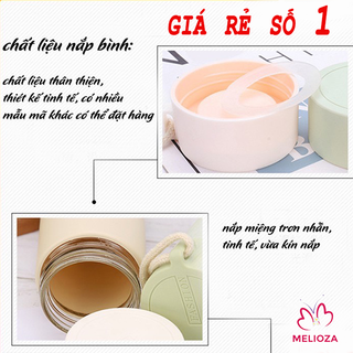 Bình Thủy Tinh Giữ Nhiệt [CHỐNG VA ĐẬP, CHỐNG VỠ] Hình Xương Rồng Cactus Love Siêu Kute 450ml BL01