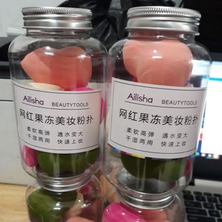 Bông Mousse Tán Kem Beauty Ailisha 1 Hủ 7 Cục