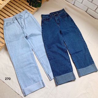 Về sll hàng Q.JEAN baggy QC CẤP. Size: S m l Chất jeans co giãn tốt, bao đẹp Form chuẩn, ôm dáng, nâng vòng 3