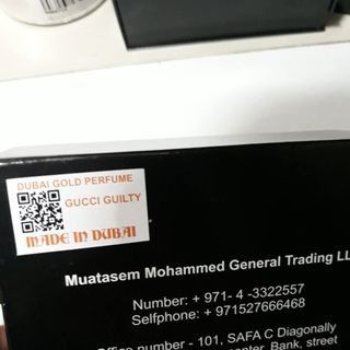 Nước hoa Dubai có 6 mùi