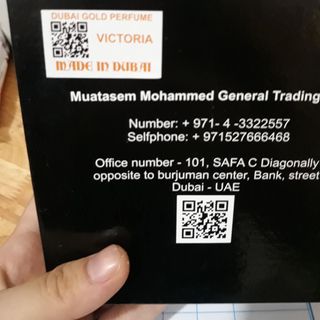 Nước hoa Dubai có 6 mùi