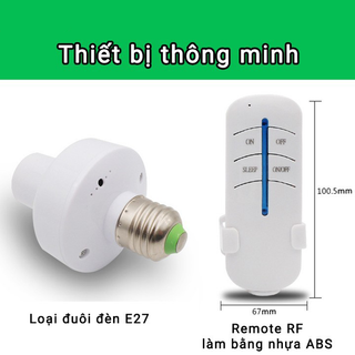 Đuôi đèn điều khiển từ xa thông minh