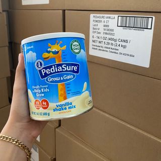 Hộp Sữa Bột Pediasure Hương Vanilla 400g – Mỹ 08/22
