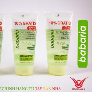 Gel rửa mặt chiết xuất lô hội Babaria