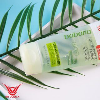 Gel rửa mặt chiết xuất lô hội Babaria