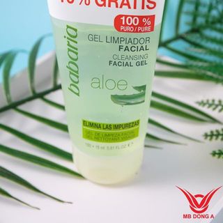 Gel rửa mặt chiết xuất lô hội Babaria