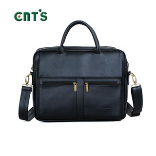 Cặp da nam công sở CNT HQ19 cao cấp Đen