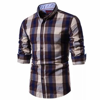 Áo sơ mi nam 100% cotton