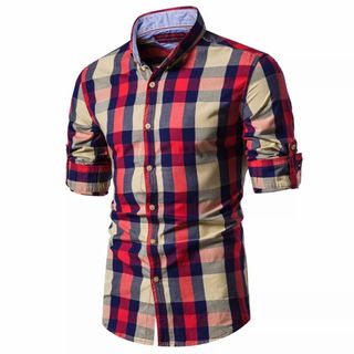 Áo sơ mi nam 100% cotton