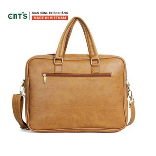 Cặp da nam công sở CNT HQ17 thời trang cao cấp Bò lợt