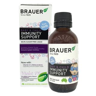 Brauer Hỗ trợ hệ miễn dịch cho trẻ sơ sinh trẻ nhỏ - Brauer Baby and Child Immunity 100ml giá sỉ