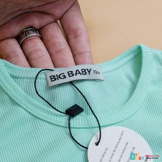 Bộ Thun Gân cao cấp BigBaby cho bé dưới 4 tuổi