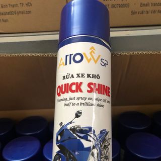Rửa xe khô Arrow Quickshine
