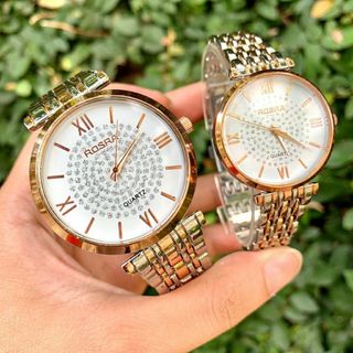 Đồng Hồ Thời Trang Nam Nữ Rosra 2 Màu