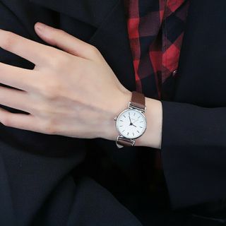 Đồng Hồ Thời Trang Nữ Viser Mặt Gạch