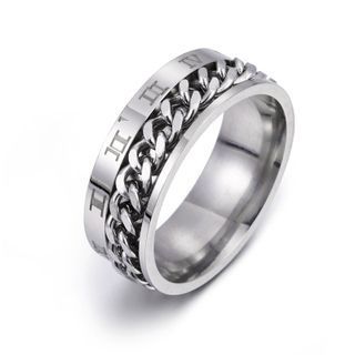NHẪN STEEL XÍCH LA MÃ KHUI BIA TREND 2020