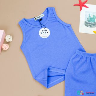 Bộ Thun gân cao cấp BigBaby trẻ sơ sinh