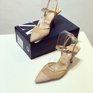 Giày sandal cao gót lưới fullbox hàng cao cấp