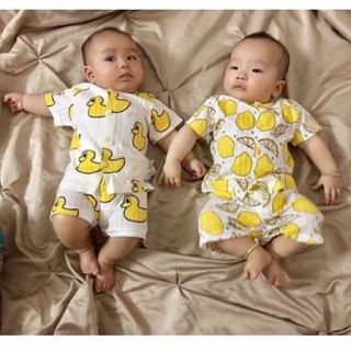 BỘ COTTON GIẤY CỘC TAY