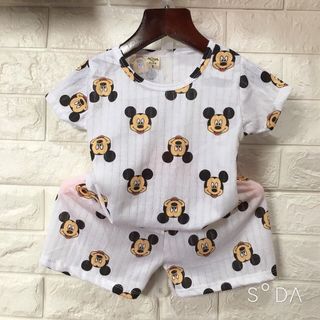 BỘ COTTON GIẤY CỘC TAY