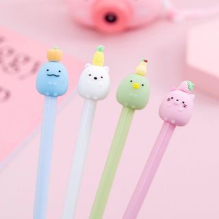 Bút nước gel hình đầu thú loại đẹp - GIÁ TẠI XƯỞNG
