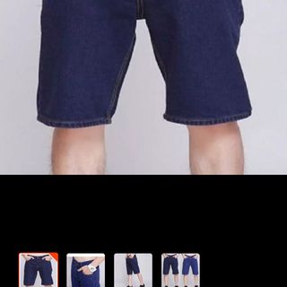 Quần Short jean nam đơn giản