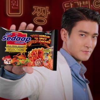 Mì Khô Cay Sedaap (Xuất Xứ: Indonesia) Gà Cay Truyền Thống Hàn Quốc và Phô Mai cay nhẹ