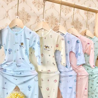 BỘ DÀI TAY AVALER SỢI TRE CÚC GIỮA