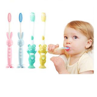 SET 4 BÀN CHẢI HÌNH THÚ CHO BÉ