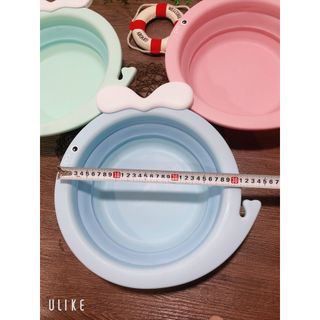 CHẬU RỬA MẶT ĐA NĂNG, GẤP GỌN SILICON HÌNH CÁ VOI