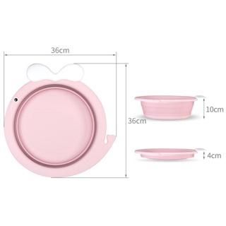 CHẬU RỬA MẶT ĐA NĂNG, GẤP GỌN SILICON HÌNH CÁ VOI