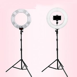 Đèn led hỗ trợ livestream và make up đường kính 26cm chân đèn 2m giá sỉ