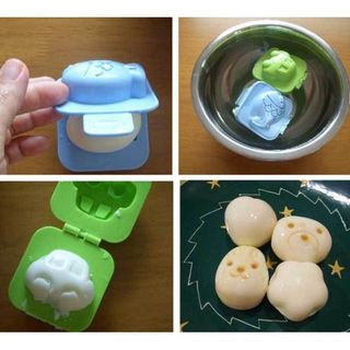 SET 6 Khuôn Làm Cơm, Ép Trứng, Ép Cơm Làm Bánh