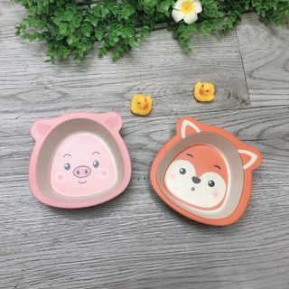 BÁT ĂN DẶM SỢI TRE nhiều hình dễ thương cho bé