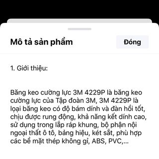 3M keo cường lực