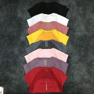 ÁO THỂ THAO NỮ THUN LẠNH 4 CHIỀU PHỐI LƯỚI