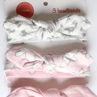 Set 3 băng đô, turban vải Chicbaby xinh xắn dễ thương cho bé gái